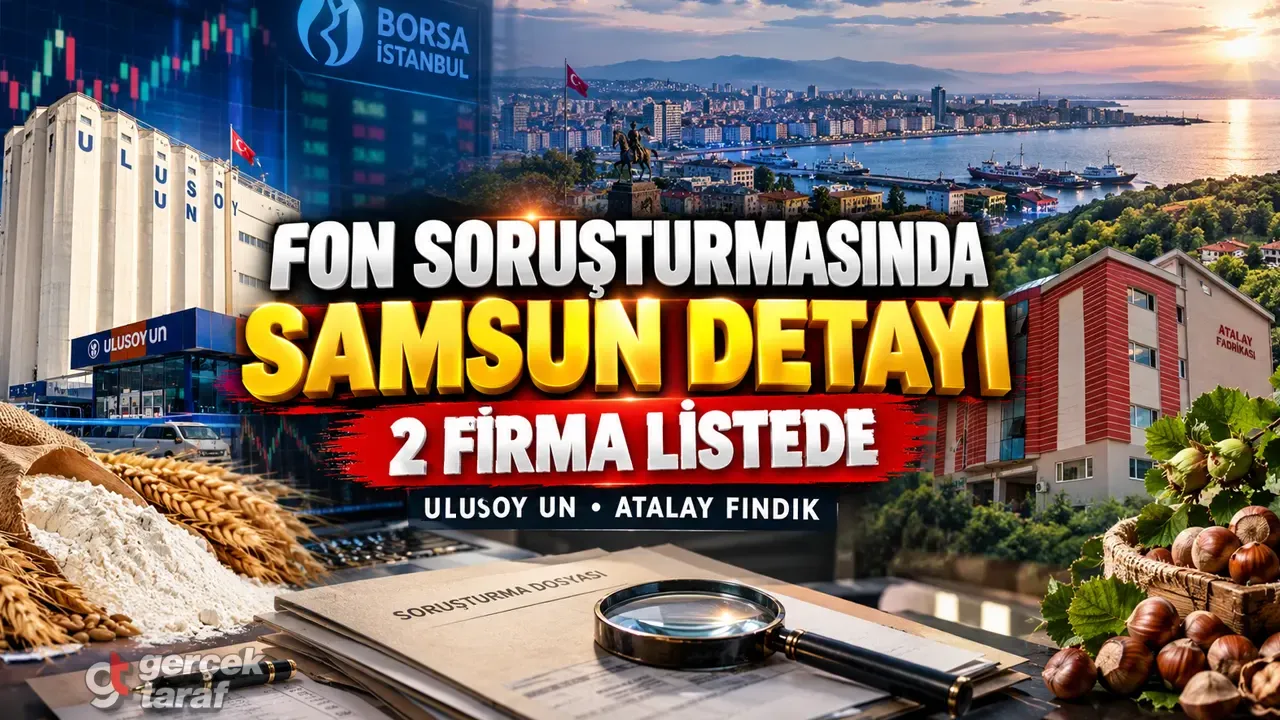 Fon soruşturmasında Samsun’dan 2 firma listede