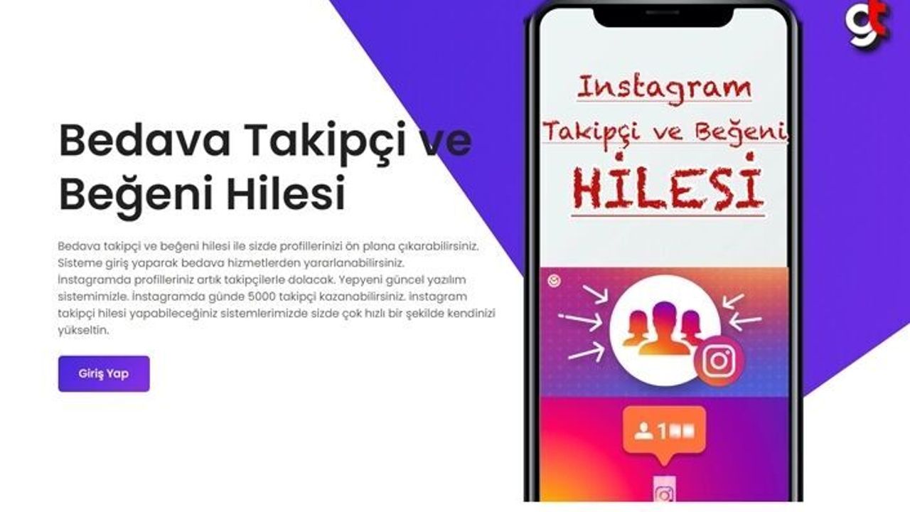 İnstagram Ücretsiz Takipçi Hilesi