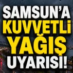 Samsun'da Gökyüzü Delinecek! Sel, Dolu ve Yıldırım Alarmı Verildi: İşte Riskli İlçeler!