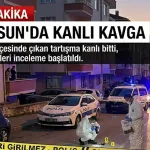 Samsun Atakum Kadın Kavgası Bıçaklı | Zanlı Tutuklandı