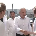 Bülent Arınç, Murat Çalık'ı Ziyaret Etti
