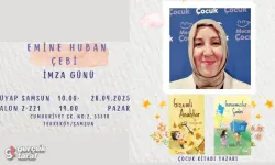 Çocuk Kitabı Yazarı Emine Huban Çebi TÜYAP Samsun Kitap Fuarı’nda Okurlarıyla Buluşuyor