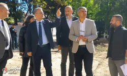 Samsun Gazi Kafe Park Çalışmaları Başladı