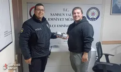 Samsun Havza Emniyeti Bulunan Cüzdanı Sahibine Teslim Etti