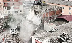 Samsun'da Depreme Dayanıksız Binalar Tek Tek Yıkılıyor