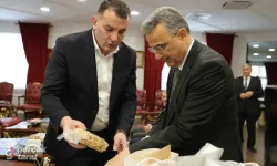 Başkan İhsan Kurnaz, Başkan Harun Kalıntaş’ı Ağırladı