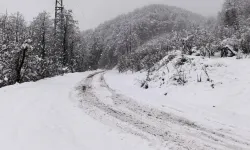 Samsun’da Kar Yağışı, Kar Kalınlığı O ilçede 30 Santime Ulaştı
