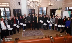 İlkadım Belediye Başkanı İhsan Kurnaz Kursiyerlere Sertifikalarını Dağıttı