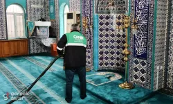 Canik Belediyesi’nden Ramazan Öncesi Camilerde Temizlik Çalışması
