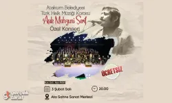 Efsane Sanatçı Aşık Mahzuni Şerif Ata Sahne’de türkülerle anılacak