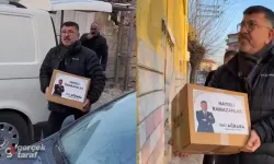 Veli Ağbaba'nın 'fotoğraflı' Ramazan kolisi yardımı tartışma yarattı