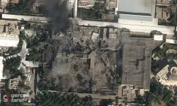 Hamaney'in Tahran'daki yerleşkesi vuruldu! Uydu görüntüleri yıkımı gösteriyor