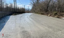 Salıpazarı’nda Biçme–Muslubey Bağlantı Yolunda Beton Yol Çalışmaları Sürüyor
