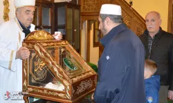 Havza’da Sakal-ı Şerif Ziyarete Açıldı, Vatandaşlar Akın Etti