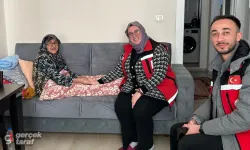 Samsun'da Yalnız Yaşayan Yaşlılar Bayramda Ziyaret Edildi