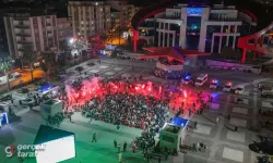 Canik'te Türkiye'nin Dünya Kupası Sevinci Meydana Taştı