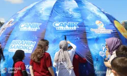 Canik Belediyesi Okullara Mobil Planetaryum Kurdu