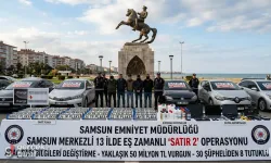 Samsun Merkezli "Satır 2" Operasyonunda 8 Tutuklama