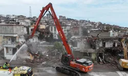 Samsun'da Tarihi Kentsel Dönüşüm Anadolu Mahallesi'ndeki Yıkımla Başladı