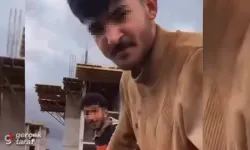 Samsun Bafra İnşaatta PKK Destekçileri Video Yayın Açtı