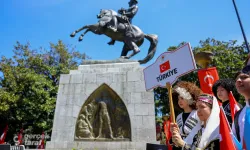 2. Samsun Türk Dünyası Çocuk Festivali Kortej Yürüyüşüyle Başladı