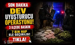 Polis bastı: Evlerden uyuşturucu fışkırdı!