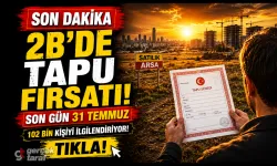 Tapu fırsatı geri geldi, haklar geri veriliyor