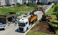 Samsun İsmet İnönü Bulvarı’nda Yol Genişliyor