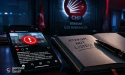 CHP Atakum’dan Tehdit Gibi Paylaşım: "Bazı İsimleri Not Aldık, Özel İlgilenmek İçin Zamanı Bekliyoruz!"