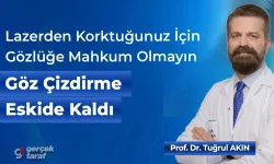 Lazerden Korktuğunuz İçin Gözlüğe Mahkûm Olmayın: Göz Çizdirme Eskide Kaldı
