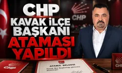 CHP Kavak İlçe Başkanı Sebahattin Çağlar Oldu