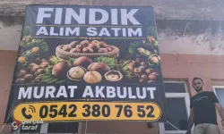Canik'te Murat Akbulut Fındık Alım ve Satımlarına Başladı!
