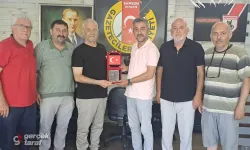 Selanik'ten Getirilen Ata Toprağı Samsun 19 Mayıs Gazeteciler Cemiyeti'ne Teslim Edildi
