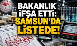 Gıdada Hile Yapanlar Açıklandı! Samsun'da Listeye Girdi