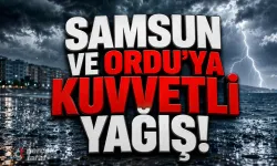 Bir Yanda 40 Derece Sıcaklık Bir Yanda Sel! Samsun ve Ordu İçin Gök Gürültülü Sağanak Alarmı!
