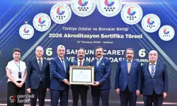 Samsun TSO’ya TOBB’dan Akreditasyon Belgesi