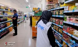 Samsun Canik’te Marketlere Zabıta Denetimi