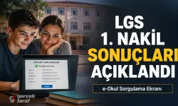 LGS 1. Nakil Sonuçları Açıklandı e-Okul Sorgulama