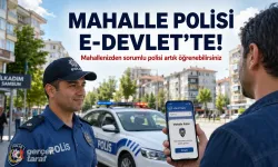 Samsun'da Yeni Dönem, Mahalle Polisi e-Devlet'e Geldi