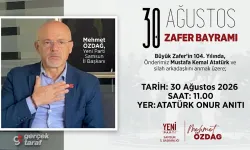 Mehmet Özdağ’dan Samsunlulara 30 Ağustos Daveti