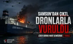 Samsun’dan Rusya’ya Giden Türk Gemisine Dron Saldırısı