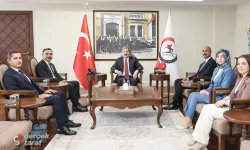Samsun Valisi Tavlı'yı Göç İdaresi Yetkilileri Ziyaret Etti
