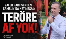 Zafer Partisi Samsun'da ayaklandı: Onur Anıtı önünde sert tepki