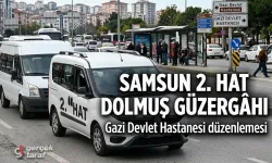 Samsun 2. Hat Dolmuş Güzergâhı ve Geçtiği Yerler