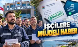 Samsun Atakum Belediyesi İşçilerine Müjdeli Haber