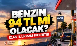 Benzine 12,48 TL zam beklentisi: Samsun’da fiyat ne olacak?