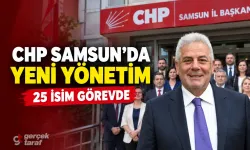 CHP Samsun Yeni Yönetim İsimleri Belli Oldu