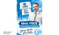 MGV Samsun İl Temsilciliğine İdris Yüce göreve getirildi