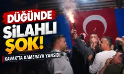 Samsun Kavak’ta düğünde silahını çıkarıp havaya ateş açtı