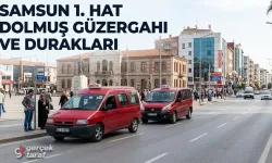 Samsun 1. hat dolmuş güzergahı